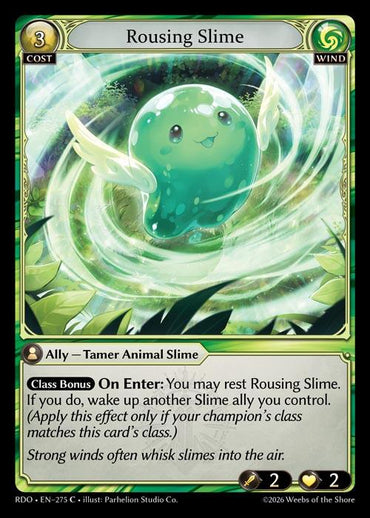Rousing Slime (Curio Foil) (275) [Radiant Origins]