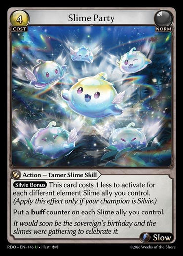 Slime Party (Curio Foil) (146) [Radiant Origins]