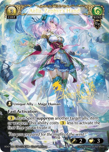 Aella, Zephyr's Hand (CSR) (252) [Radiant Origins]