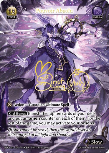 Pouvoir Absolu (CSR) (404) [Radiant Origins]