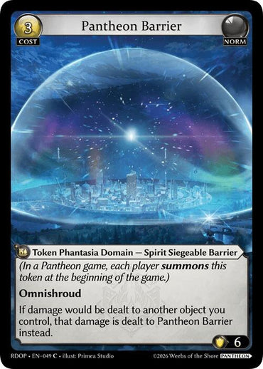 Pantheon Barrier (49) [Radiant Origins: Pantheon]