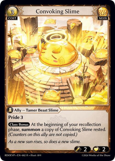 Convoking Slime (002) [Radiant Origins Event Pack]