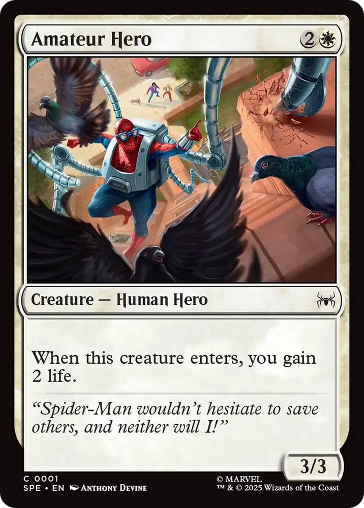 Amateur Hero [Marvel's Spider-Man: Eternal-Legal]