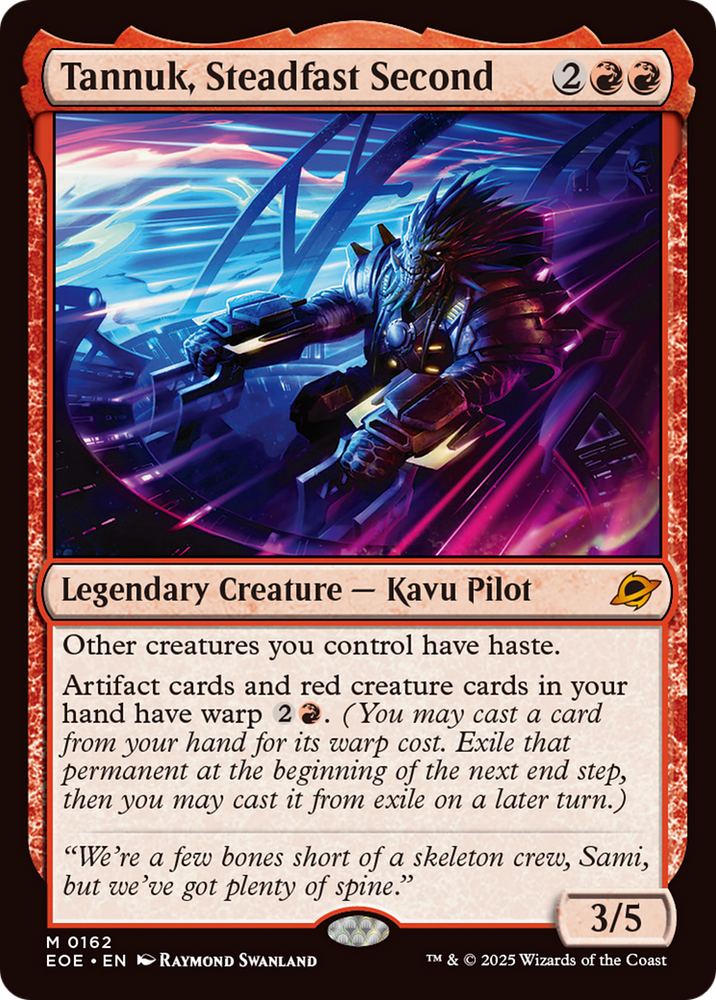 Tannuk, Steadfast Second [Edge of Eternities]