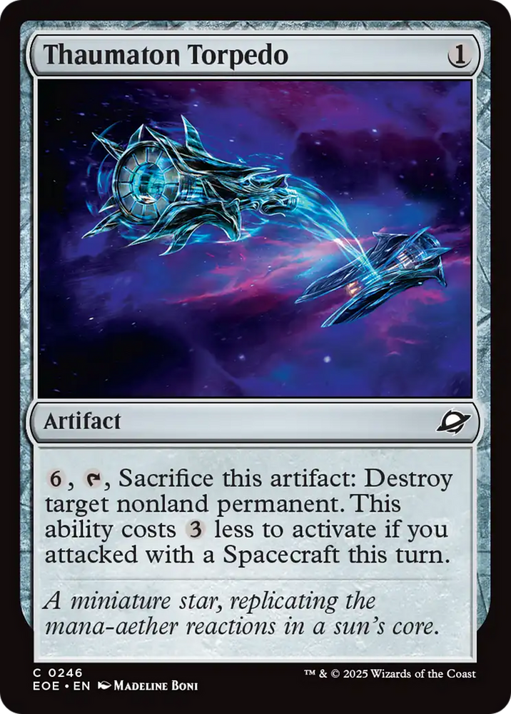 Thaumaton Torpedo [Edge of Eternities]
