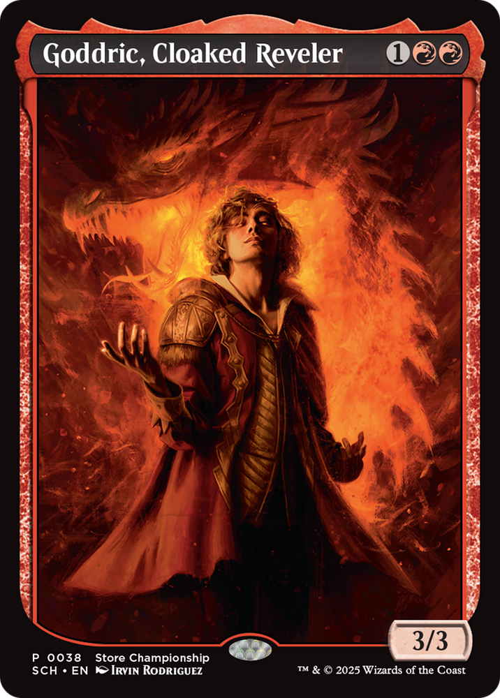 Goddric, Cloaked Reveler [Store Championships 2025]