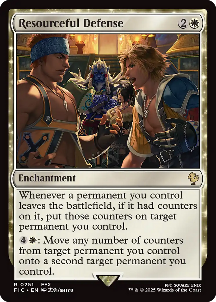 Resourceful Defense [FINAL FANTASY Commander]