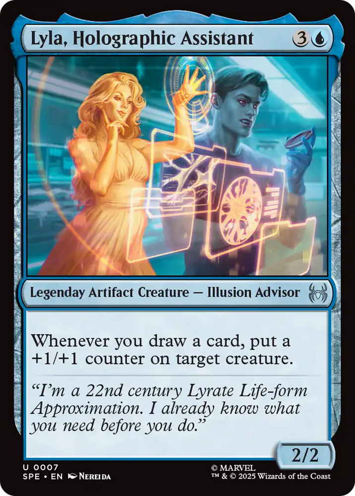 Lyla, Holographic Assistant [Marvel's Spider-Man: Eternal-Legal]