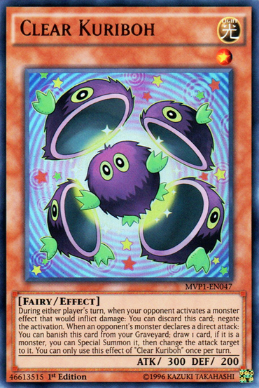 Clear Kuriboh [MVP1-EN047] Ultra Rare