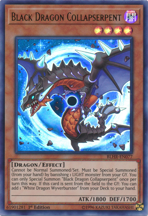 Black Dragon Collapserpent [BLHR-EN077] Ultra Rare