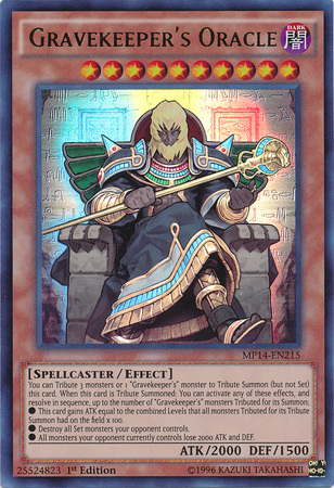 Gravekeeper's Oracle [MP14-EN215] Ultra Rare