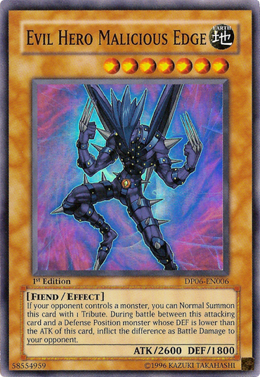 Evil Hero Malicious Edge [DP06-EN006] Super Rare