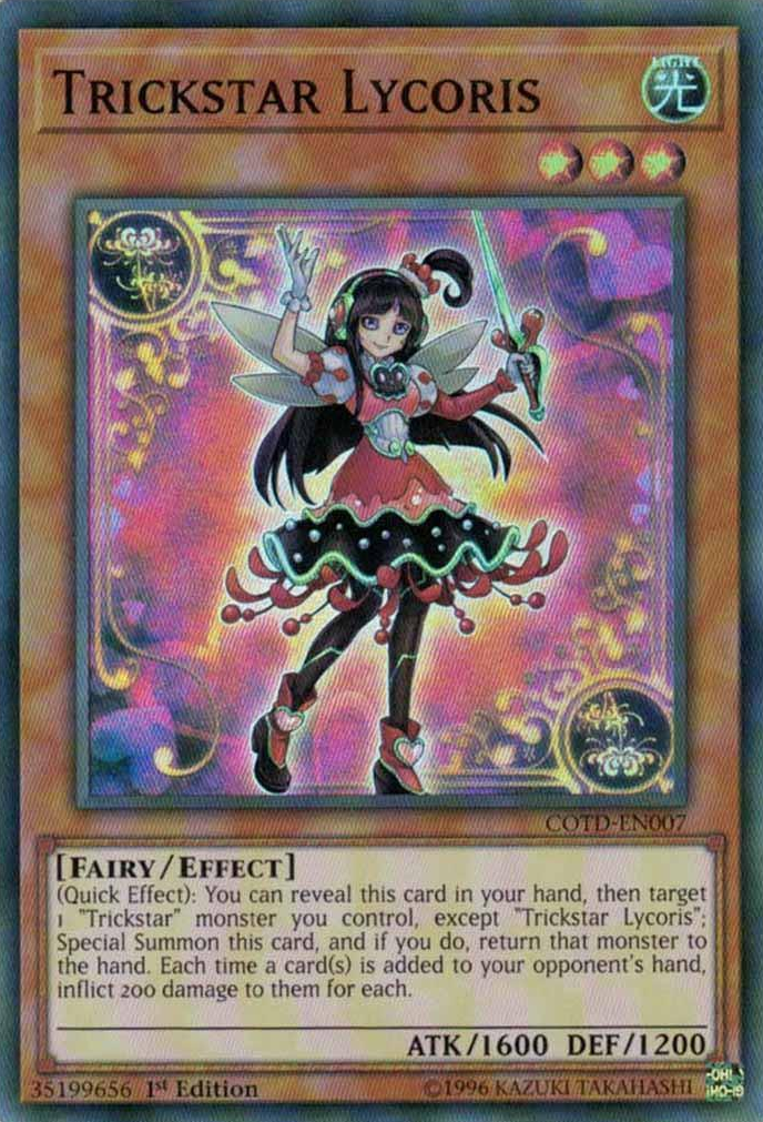 Trickstar Lycoris [COTD-EN007] Super Rare