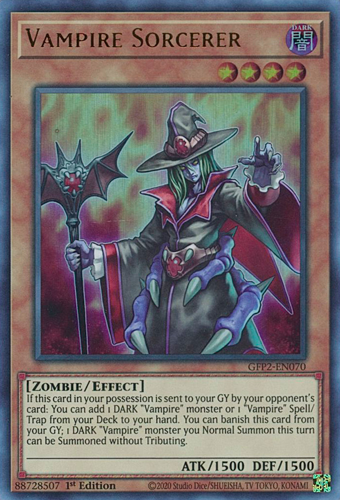 Vampire Sorcerer [GFP2-EN070] Ultra Rare