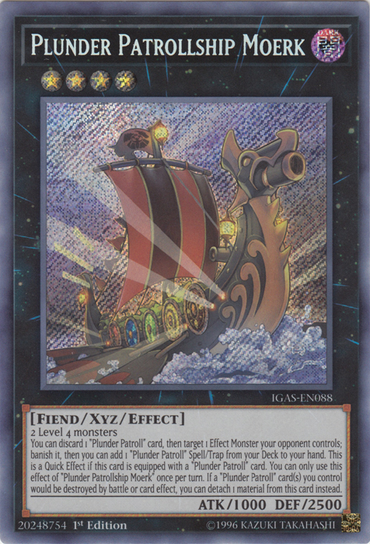 Plunder Patrollship Moerk [IGAS-EN088] Secret Rare