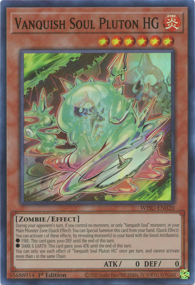 vanquish soul monsters Vanquish Soul Pluton HG [WISU-EN020] Super Rare