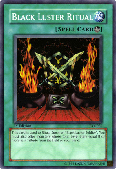 Black Luster Ritual [SYE-025] Super Rare