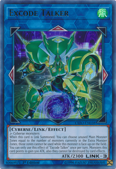 Excode Talker [EXFO-EN038] Ultra Rare