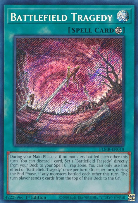 Battlefield Tragedy [BLMR-EN018] Secret Rare