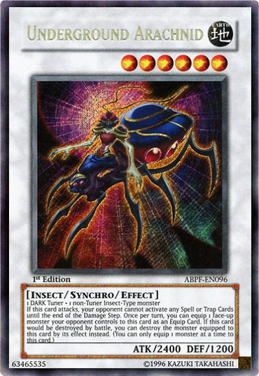 Underground Arachnid [ABPF-EN096] Secret Rare