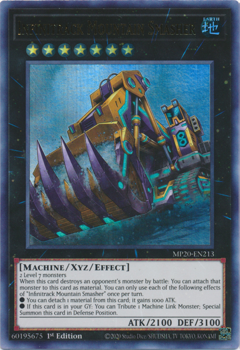 Infinitrack Mountain Smasher [MP20-EN213] Ultra Rare