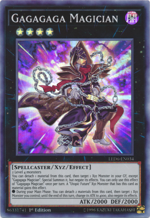 Gagagaga Magician [LED6-EN034] Super Rare