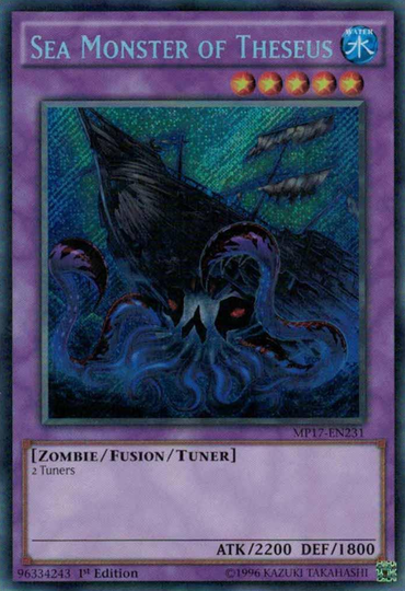 Sea Monster of Theseus [MP17-EN231] Secret Rare