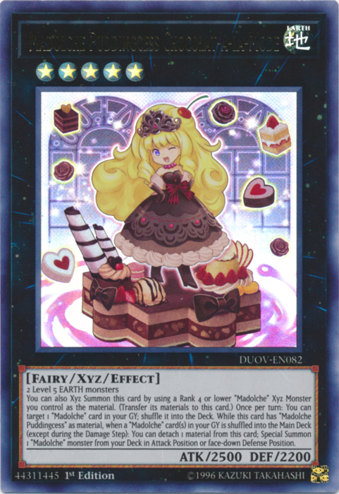 Madolche Puddingcess Chocolat-a-la-Mode [DUOV-EN082] Ultra Rare