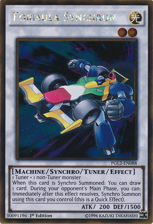 Formula Synchron [PGL2-EN088] Gold Rare