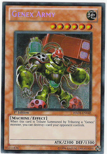 Genex Army [HA02-EN045] Secret Rare