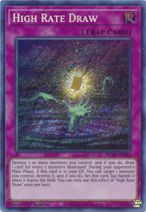 High Rate Draw [BLAR-EN018] Secret Rare