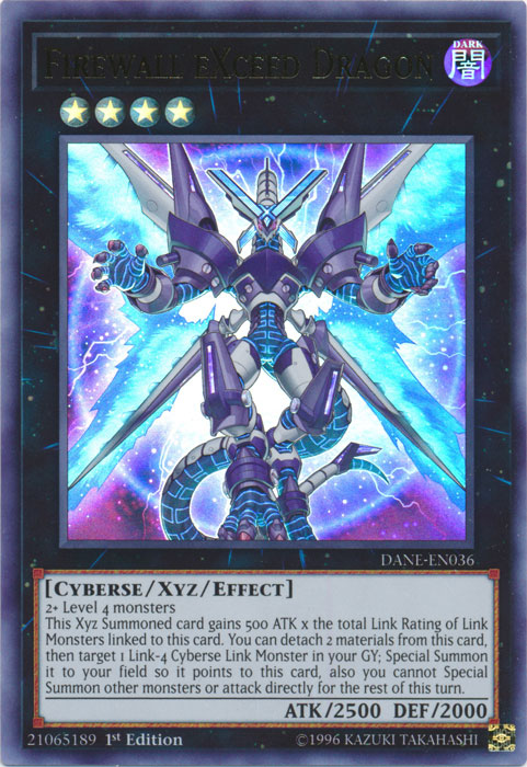 Firewall eXceed Dragon [DANE-EN036] Ultra Rare