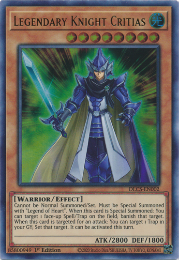 Legendary Knight Critias [DLCS-EN002] Ultra Rare