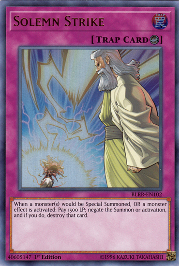 Solemn Strike [BLRR-EN102] Ultra Rare