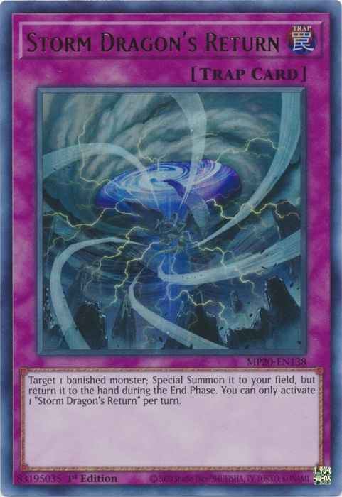 Storm Dragon's Return [MP20-EN138] Ultra Rare