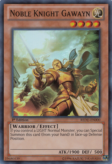 Noble Knight Gawayn [REDU-EN000] Super Rare