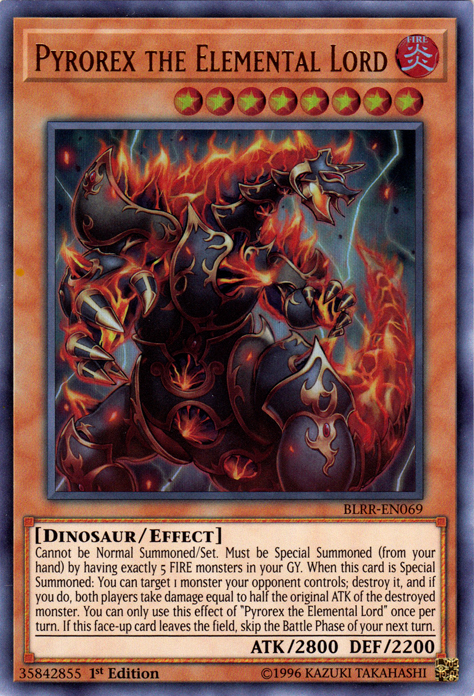 Pyrorex the Elemental Lord [BLRR-EN069] Ultra Rare