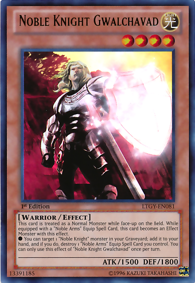 yugioh legacy of the duelist link evolution elemental hero deck Noble Knight Gwalchavad [LTGY-EN081] Ultra Rare