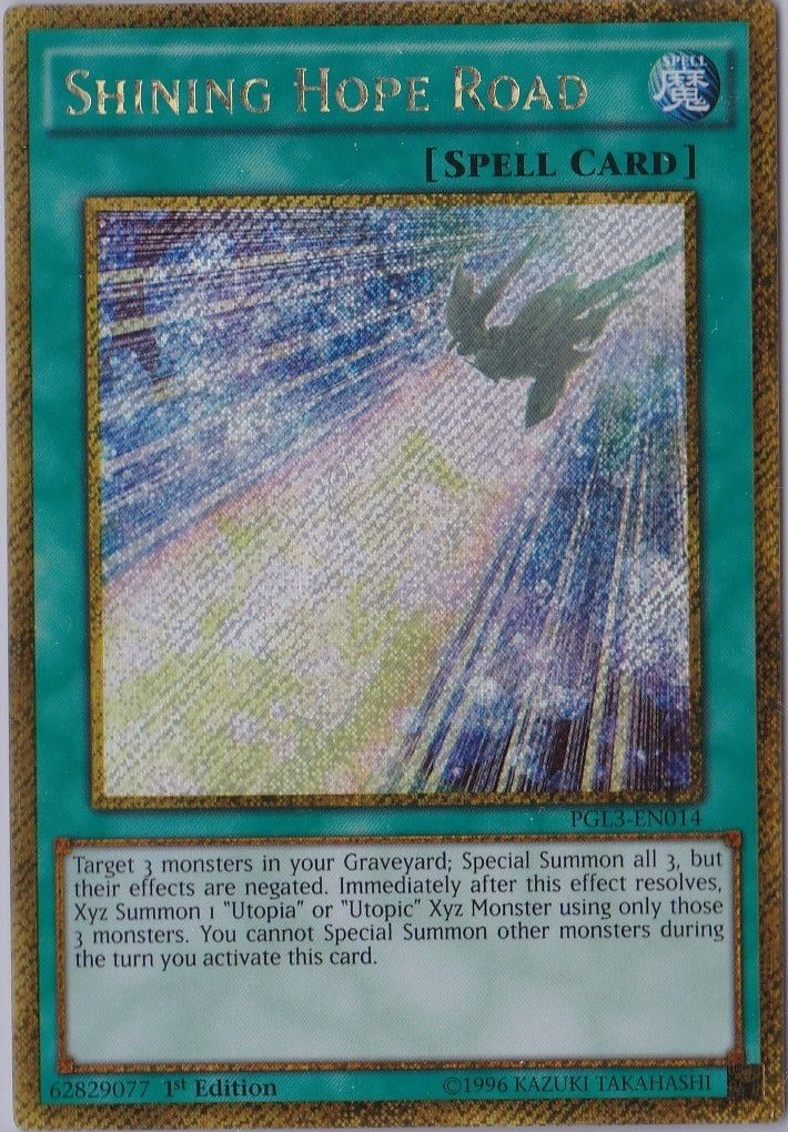 Shining Hope Road [PGL3-EN014] Gold Secret Rare