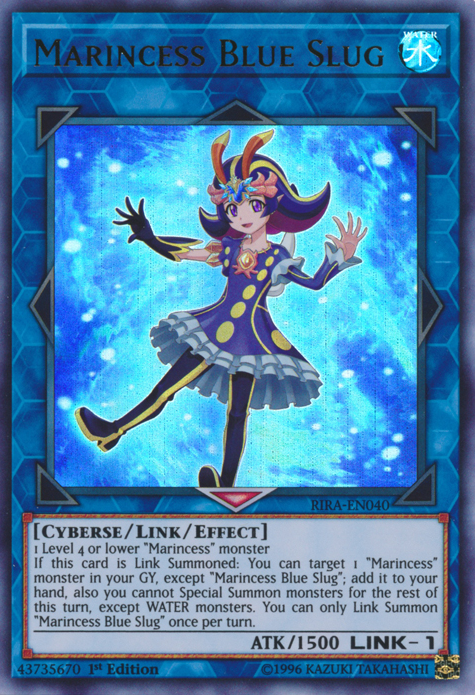 Marincess Blue Slug [RIRA-EN040] Ultra Rare