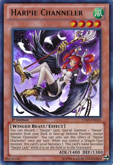 Harpie Channeler [LTGY-EN035] Ultra Rare