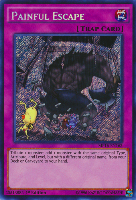 Painful Escape [MP16-EN162] Secret Rare