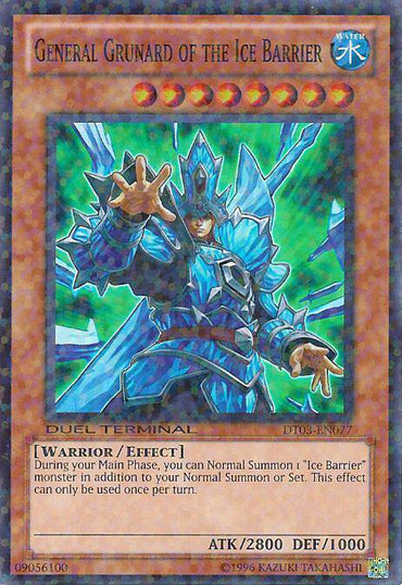 General Grunard of the Ice Barrier [DT03-EN077] Super Rare