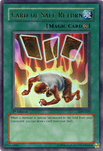 Card of Safe Return [LON-029] Ultra Rare