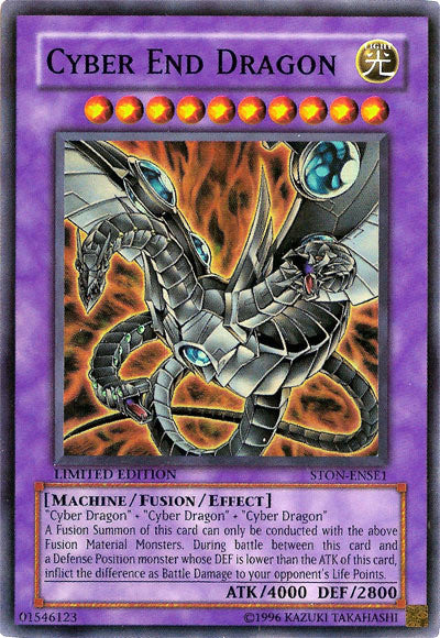 Cyber End Dragon [STON-ENSE1] Super Rare