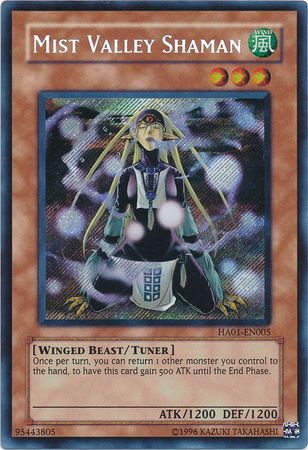 Mist Valley Shaman [HA01-EN005] Secret Rare