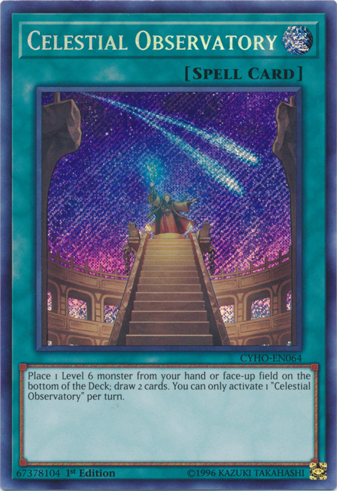 Celestial Observatory [CYHO-EN064] Secret Rare